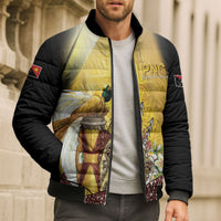 Papua New Guinea Bomber Puffer Jacket Independence Day Unique Style LT05 - Polynesian Pride