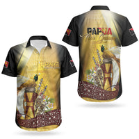 Papua New Guinea Couples Matching Long Sleeve Bodycon Dress and Hawaiian Shirt Independence Day Unique Style LT05 - Polynesian Pride