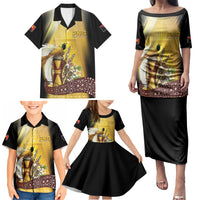 Papua New Guinea Family Matching Puletasi and Hawaiian Shirt Independence Day Unique Style LT05 - Polynesian Pride