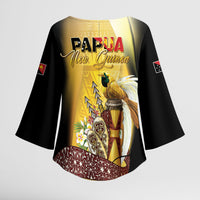 Papua New Guinea Kimono Sleeve Blouse Independence Day Unique Style LT05 - Polynesian Pride