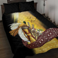 Papua New Guinea Quilt Bed Set 50 Years Of Independence - Polynesian Pride