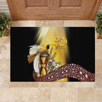 Papua New Guinea Rubber Doormat 50 Years Of Independence - Polynesian Pride