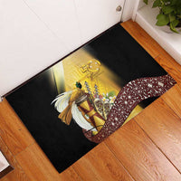 Papua New Guinea Rubber Doormat 50 Years Of Independence - Polynesian Pride