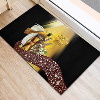 Papua New Guinea Rubber Doormat 50 Years Of Independence - Polynesian Pride