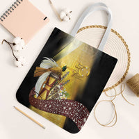 Papua New Guinea Tote Bag 50 Years Of Independence - Polynesian Pride