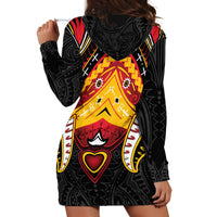 Papua New Guinea Independence Day Hoodie Dress Tribal Mask LT05 - Polynesian Pride