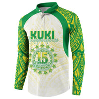 Kuki Independence 2026 Button Sweatshirt Cook Islands 15 Finest White Version