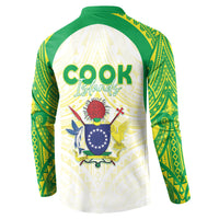 Kuki Independence 2026 Button Sweatshirt Cook Islands 15 Finest White Version