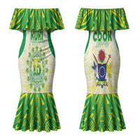 Kuki Independence 2026 Couples Matching Mermaid Dress and Hawaiian Shirt Cook Islands 15 Finest White Version