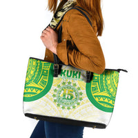 Kuki Independence 2026 Leather Tote Bag Cook Islands 15 Finest White Version