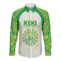 Kuki Independence 2026 Long Sleeve Button Shirt Cook Islands 15 Finest White Version