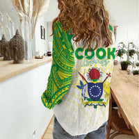 Kuki Independence 2026 Women Casual Shirt Cook Islands 15 Finest White Version