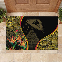 Papua New Guinea Hapi De Bilong Indipendens Rubber Doormat Special Style