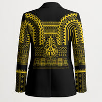 Philippines Filipinos Blazer Igorot Tribal Pattern Black