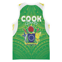 Kuki Independence 2026 Basketball Jersey Cook Islands 15 Finest Green Version
