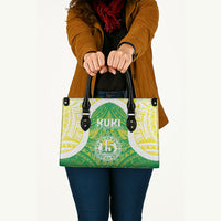Kuki Independence 2026 Leather Bag Cook Islands 15 Finest Green Version