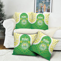 Kuki Independence 2026 Pillow Cover Cook Islands 15 Finest Green Version