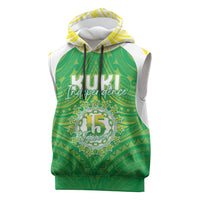 Kuki Independence 2026 Sleeveless Hoodie Cook Islands 15 Finest Green Version