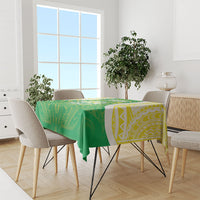 Kuki Independence 2026 Tablecloth Cook Islands 15 Finest Green Version