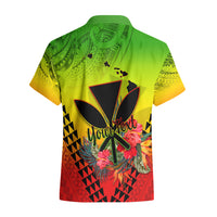 Personalized Hawaii Hawaiian Shirt Kakau Kanaka Maoli With Hibiscus Flowers LT05 - Polynesian Pride