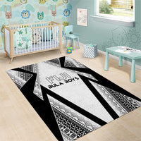 Bula Fiji Football Area Rug Go Champions - Polynesian Pride