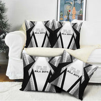 Bula Fiji Football Pillow Cover Go Champions - Polynesian Pride