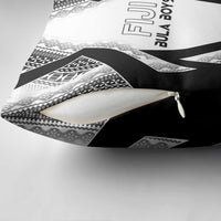 Bula Fiji Football Pillow Cover Go Champions - Polynesian Pride