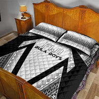 Bula Fiji Football Quilt Bed Set Go Champions - Polynesian Pride