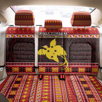 Papua New Guinea Christmas Back Car Seat Cover Santa Raggiana LT05 - Polynesian Pride