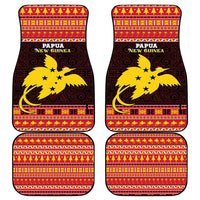 Papua New Guinea Christmas Car Mats Santa Raggiana