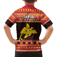 Papua New Guinea Christmas Family Matching Puletasi and Hawaiian Shirt Santa Raggiana LT05 - Polynesian Pride