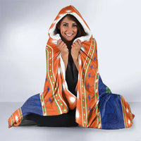 Marshall Islands Christmas Hooded Blanket Marshallese Seal Meddi Kirijmoj