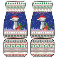 Northern Mariana Islands Christmas Car Mats Poinsettia Filis Pasgua LT05 - Polynesian Pride