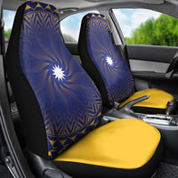 Nauru Angam Day Car Seat Cover Polynesian Tribal Pattern Unique Style - Polynesian Pride