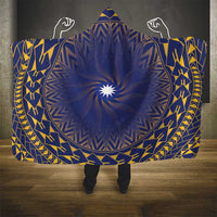 Nauru Angam Day Hooded Blanket Polynesian Tribal Pattern Unique Style - Polynesian Pride