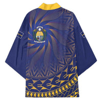 Nauru Angam Day Kimono Polynesian Tribal Pattern Unique Style - Polynesian Pride