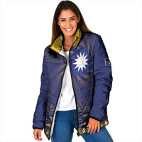 Nauru Angam Day Padded Jacket Polynesian Tribal Pattern Unique Style - Polynesian Pride