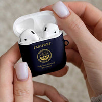 Federated States Of Micronesia AirPods Case FSM Passport LT05 - Polynesian Pride