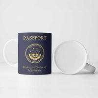 Personalised Federated States Of Micronesia Ceramic Mug FSM Passport - Polynesian Pride