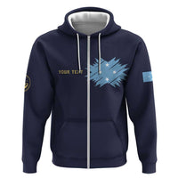 Personalised Federated States Of Micronesia Zip Hoodie FSM Passport - Polynesian Pride