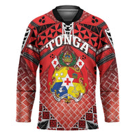 Personalised Tonga Constitution Day Hockey Jersey 150 Years Jubilee - Polynesian Pride