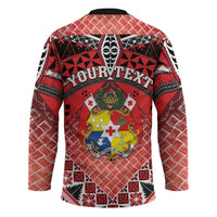 Personalised Tonga Constitution Day Hockey Jersey 150 Years Jubilee - Polynesian Pride