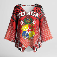 Personalised Tonga Constitution Day Kimono Sleeve Blouse 150 Years Jubilee - Polynesian Pride