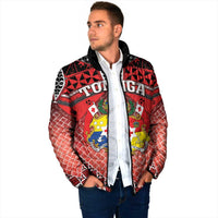 Personalised Tonga Constitution Day Padded Jacket 150 Years Jubilee - Polynesian Pride
