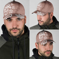 Polynesia Classic Cap Brown Tribal Turtle Floral Pattern LT05 - Polynesian Pride