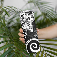 Polynesia Skinny Tumbler Black Tribal Turtle Floral Pattern