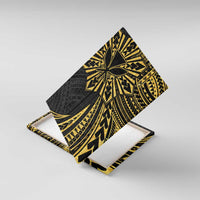 Hawaii And Philippines Canvas Wall Art Kanaka Maoli With Tribal Sun Together Gold