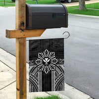 Hawaii And Philippines Together Garden Flag Polynesian Pattern With Filipino Barong Black LT05 - Polynesian Pride