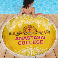 Anastasis College Beach Blanket Tonga Ngatu Pattern LT05 - Polynesian Pride