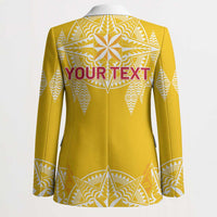 Personalised Anastasis College Blazer Tonga Ngatu Pattern - Polynesian Pride